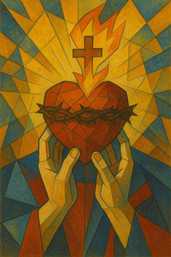 Picasso Sacred Heart of Jesus